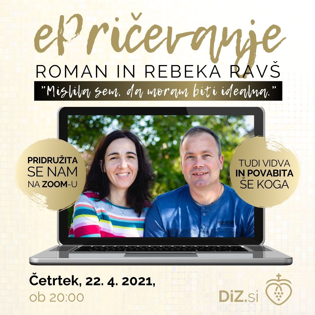 ePričevanje: Roman in Rebeka Ravš – “Mislila sem, da moram biti idealna”