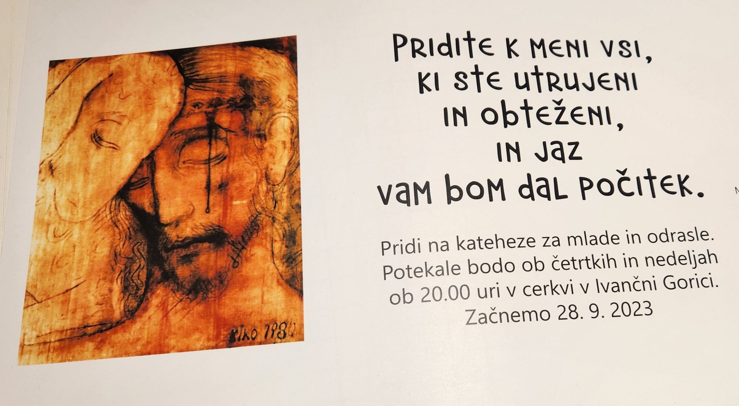 25. NEDELJA MED LETOM IN SLOMŠKOVA, 24. september, 2023