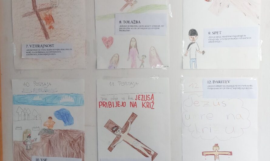 Kako otroci vidijo Jezusovo zadnjo pot
